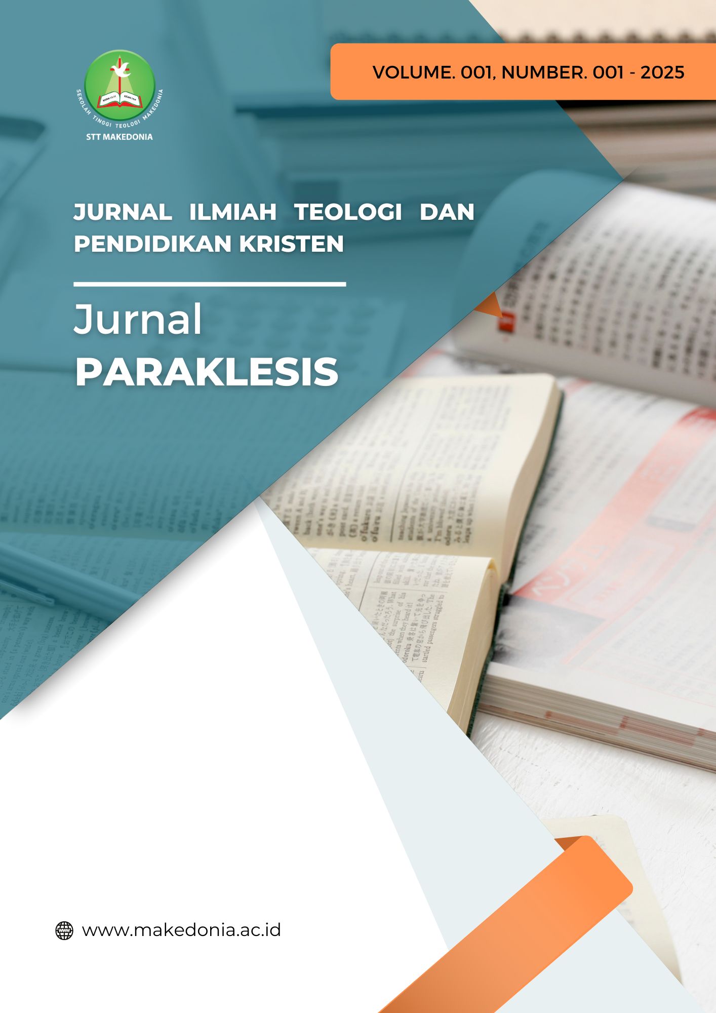 					View Vol. 1 No. 001 (2024): Jurnal Ilmiah Teologi dan Pendidikan Kristen
				